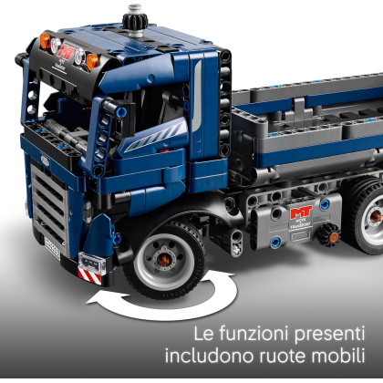 LEGO Technic 42203 - Autocarro con cassone ribaltabile