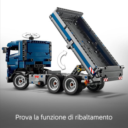 LEGO Technic 42203 - Autocarro con cassone ribaltabile