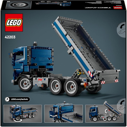 LEGO Technic 42203 - Autocarro con cassone ribaltabile