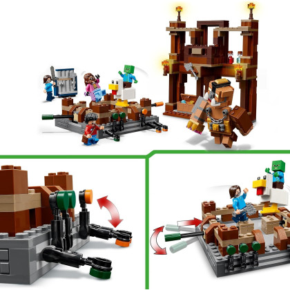 LEGO Minecraft 21272 - Magione della foresta: ring di combattimento