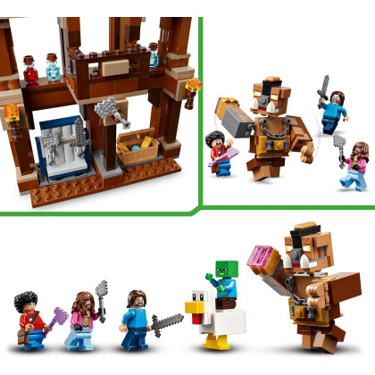 LEGO Minecraft 21272 - Magione della foresta: ring di combattimento