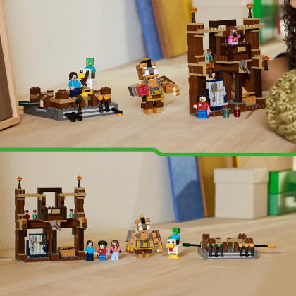 LEGO Minecraft 21272 - Magione della foresta: ring di combattimento