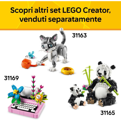 LEGO Creator 31170 - Animali selvatici: fenicottero rosa
