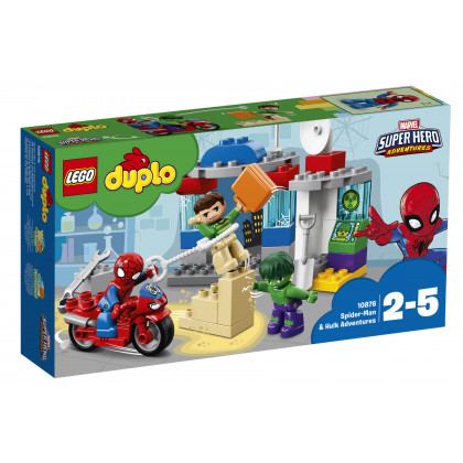 LEGO DUPLO Le avventure di Spider-Man e Hulk - 10876