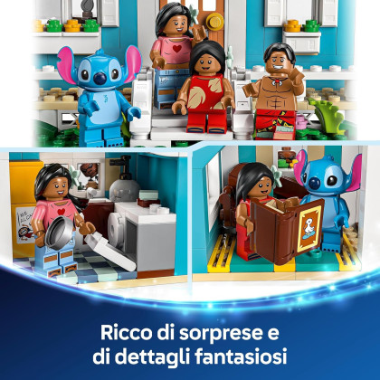 LEGO Disney 43268 - Casa sulla spiaggia di Lilo e Stitch