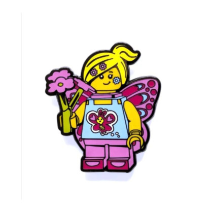 LEGO tag per bagagli - 52853 ragazza farfalla