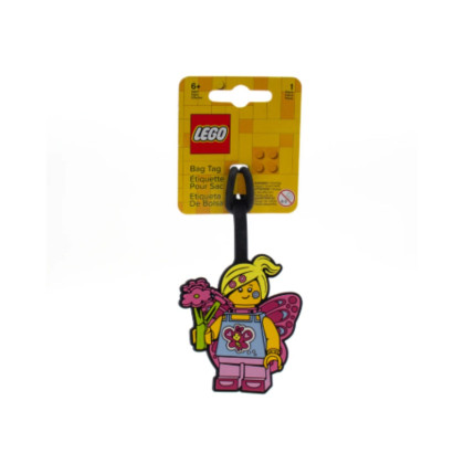 LEGO tag per bagagli - 52853 ragazza farfalla