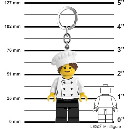 LEGO portachiavi led Chef donna LGL-KE218H