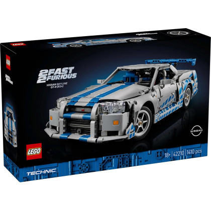 LEGO Technic 42210 - Auto Nissan Skyline GT-R (R34) 2 Fast 2 Furious