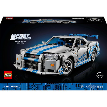 LEGO Technic 42210 - Auto Nissan Skyline GT-R (R34) 2 Fast 2 Furious