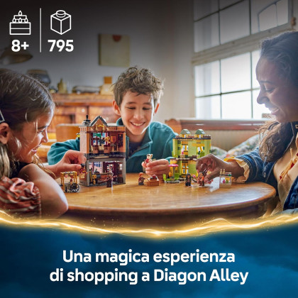 LEGO Harry Potter 76452 - Accessori di Prima Qualità per il Quidditch e Gelateria