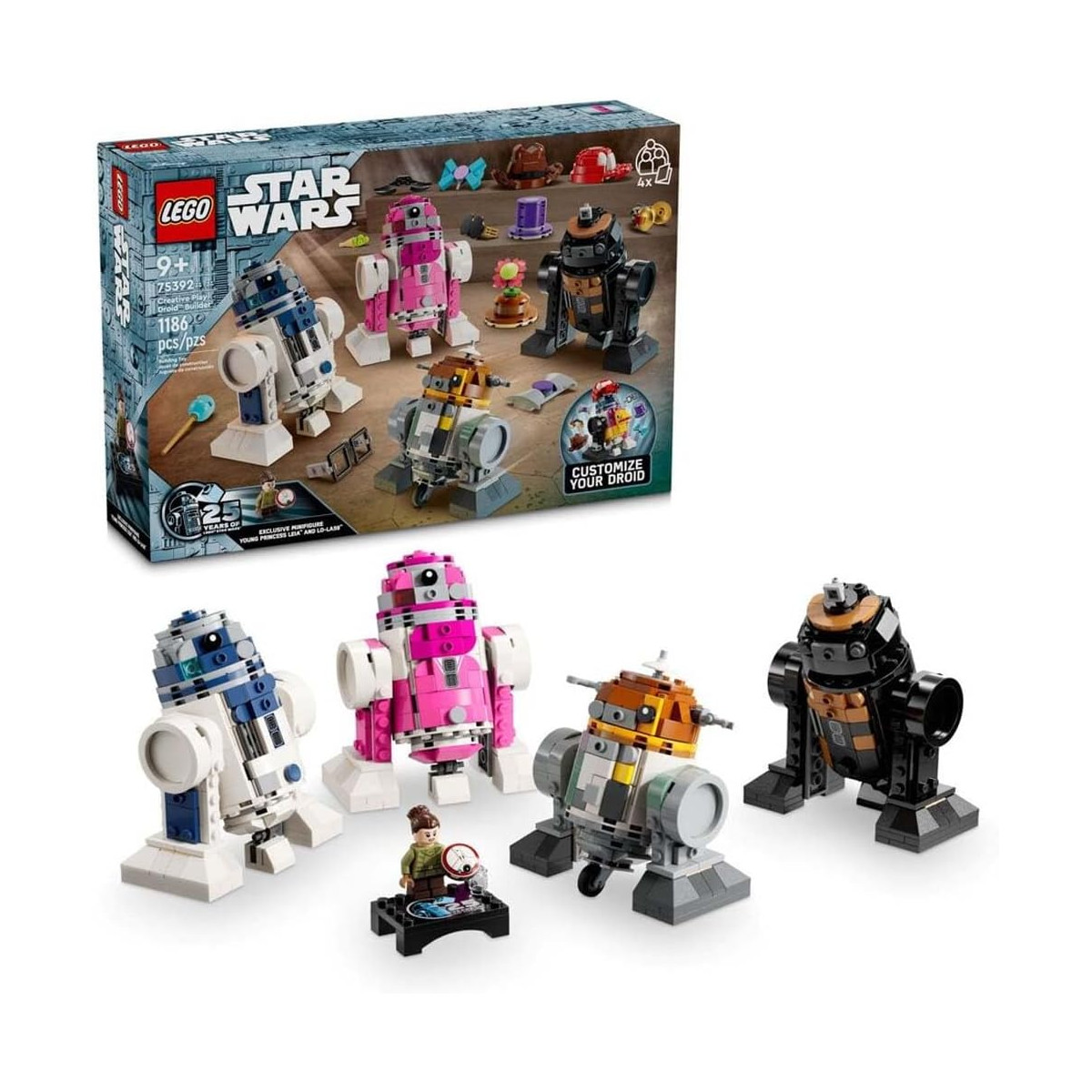 LEGO Star Wars 75392 - Gioco creativo - Costruisci un droide