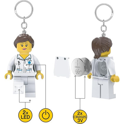 LEGO Portachiavi LED Infermiera LGL-KE186H