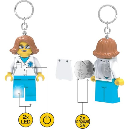 LEGO Portachiavi LED Dottoressa LGL-Ke185H