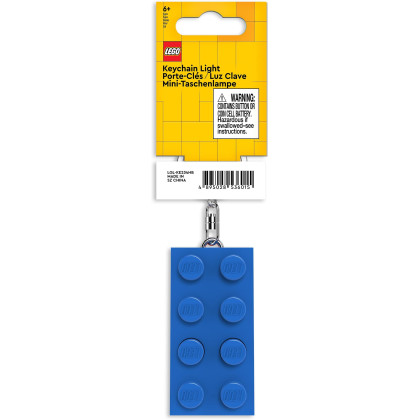 LEGO Portachiavi LED mattoncino blu KE234HB