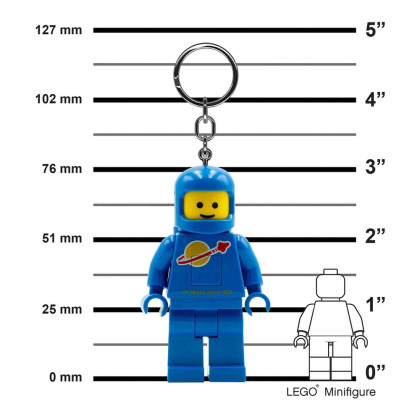 LEGO Portachiavi LED Spaceman blu KE10H