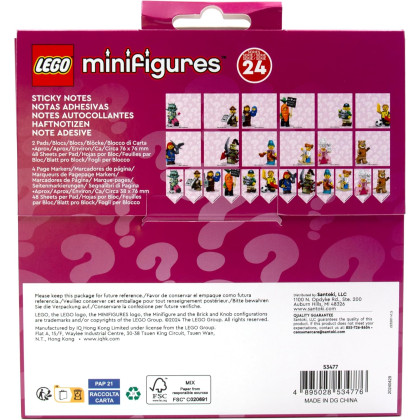 LEGO Sticky Notes Minifigures