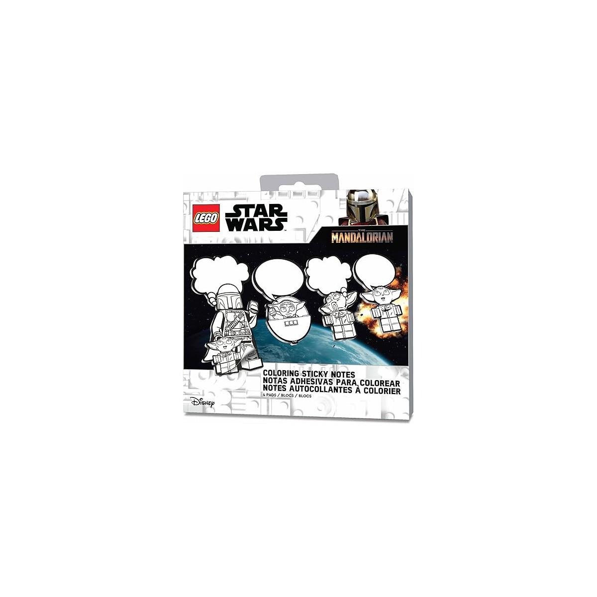 LEGO Sticky note Star Wars da colorare 53480