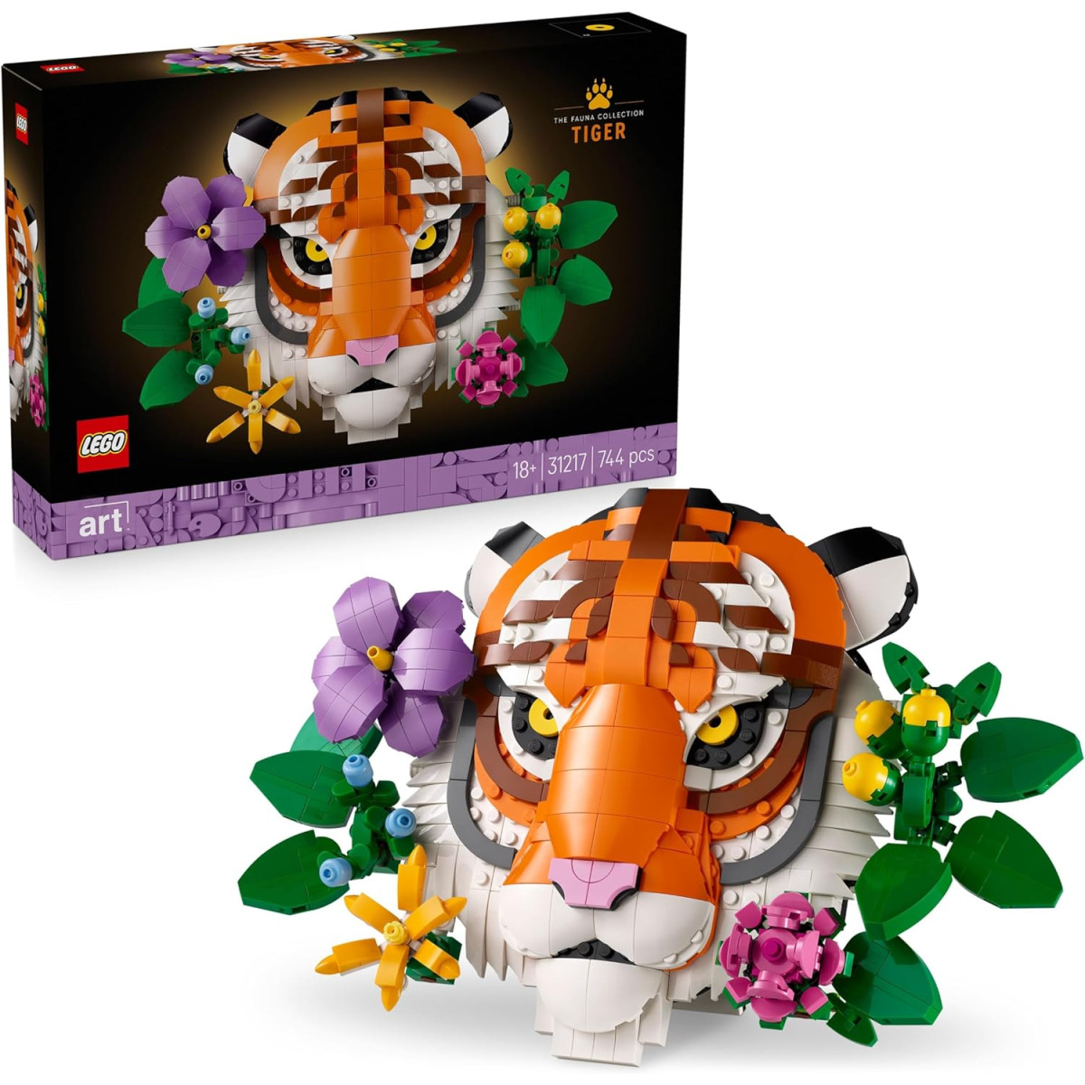 LEGO Art 31217 - Collezione animali – Tigre