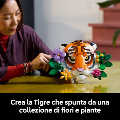 LEGO Art 31217 - Collezione animali – Tigre