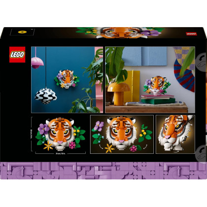 LEGO Art 31217 - Collezione animali – Tigre