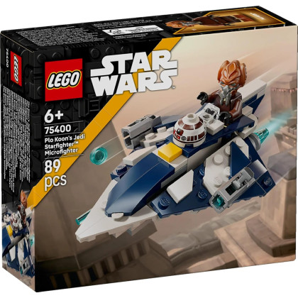 LEGO Star Wars 75400 - Microfighter Jedi Starfighter di Plo Koon