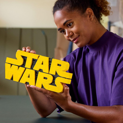 LEGO Star Wars 75407 - Logo Star Wars™ in mattoncini