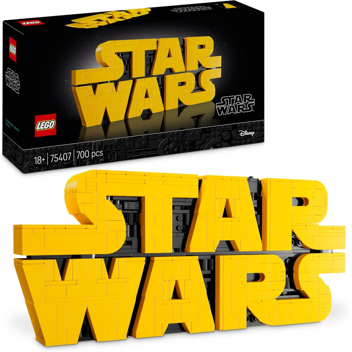 LEGO Star Wars 75407 - Logo Star Wars™ in mattoncini