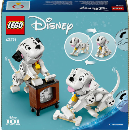 LEGO Disney 43271 - Pongo e Peggy - La carica dei cento e uno