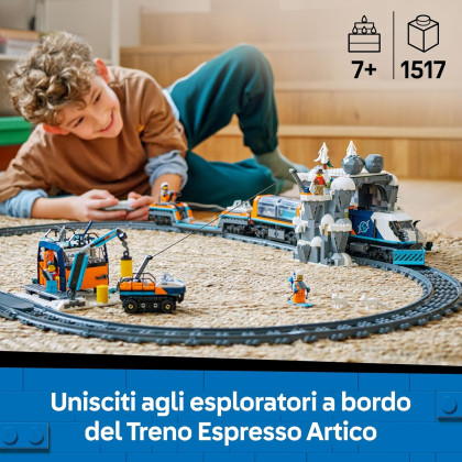 LEGO City 60470 - Treno espresso artico degli esploratori