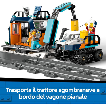 LEGO City 60470 - Treno espresso artico degli esploratori