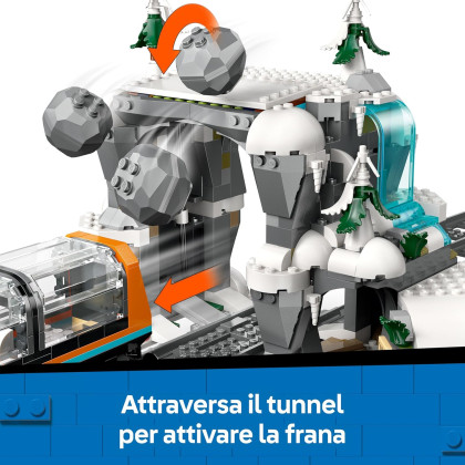 LEGO City 60470 - Treno espresso artico degli esploratori