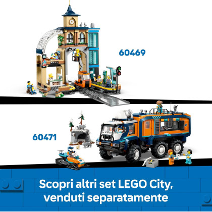 LEGO City 60470 - Treno espresso artico degli esploratori