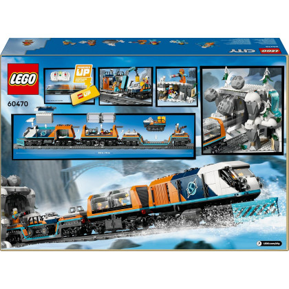 LEGO City 60470 - Treno espresso artico degli esploratori