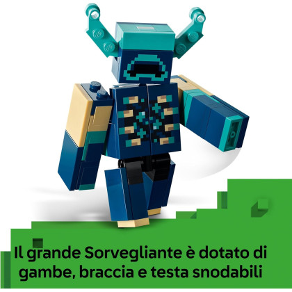 LEGO Minecraft 21274 - L’incontro con il Sorvegliante