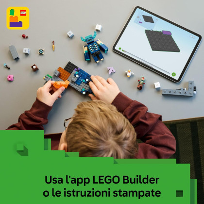 LEGO Minecraft 21274 - L’incontro con il Sorvegliante