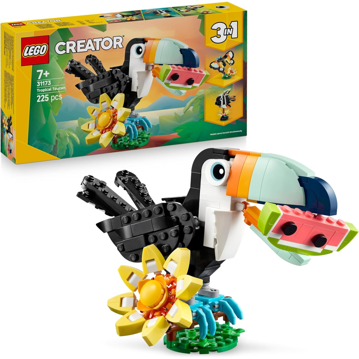 LEGO Creator 31173 - Animali selvatici: tucano tropicale