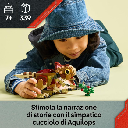 LEGO Jurassic World 76970 - Dinosauro cucciolo Dolores: Aquilops