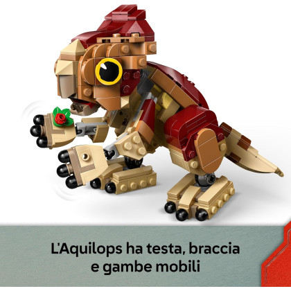 LEGO Jurassic World 76970 - Dinosauro cucciolo Dolores: Aquilops