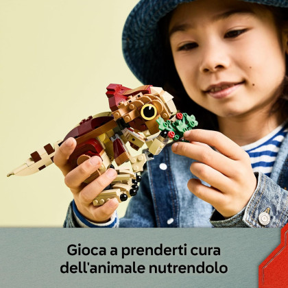 LEGO Jurassic World 76970 - Dinosauro cucciolo Dolores: Aquilops