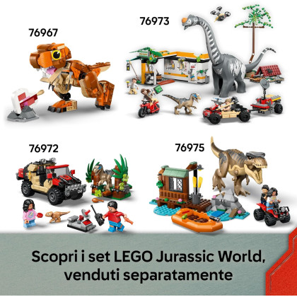 LEGO Jurassic World 76970 - Dinosauro cucciolo Dolores: Aquilops