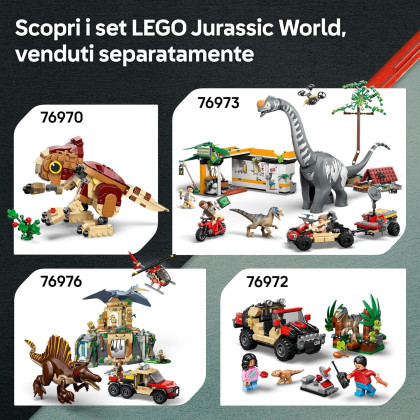 LEGO Jurassic World 76975  - Fuga sul fiume dal T. rex