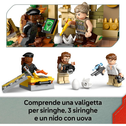 LEGO Jurassic World 76976 - Missione aerea con Spinosauro e Quetzalcoatlus