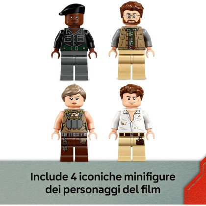 LEGO Jurassic World 76976 - Missione aerea con Spinosauro e Quetzalcoatlus
