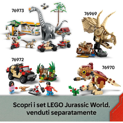 LEGO Jurassic World 76976 - Missione aerea con Spinosauro e Quetzalcoatlus