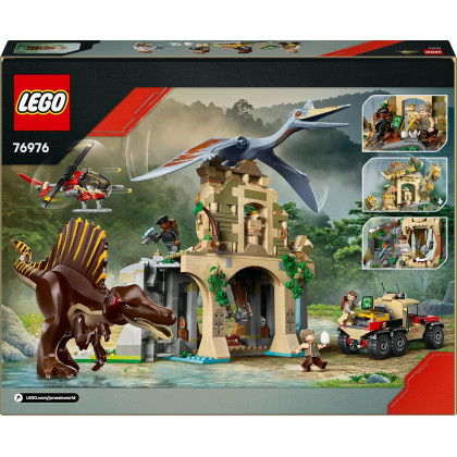 LEGO Jurassic World 76976 - Missione aerea con Spinosauro e Quetzalcoatlus