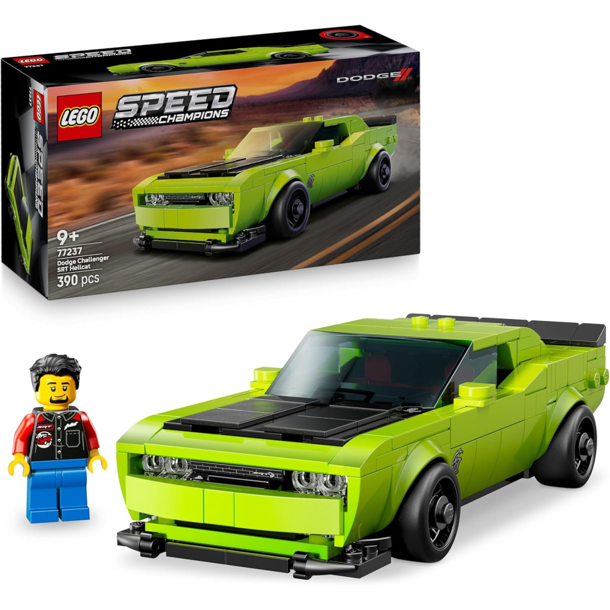 LEGO Speed Champions 77237 - Sports Car Dodge Challenger SRT Hellcat