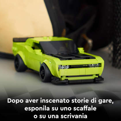 LEGO Speed Champions 77237 - Sports Car Dodge Challenger SRT Hellcat
