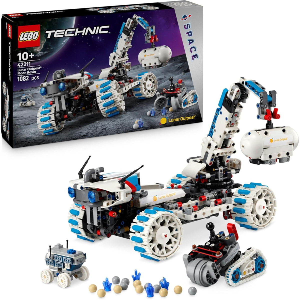 LEGO Technic 42211 - Veicolo spaziale rover lunare Lunar Outpost™