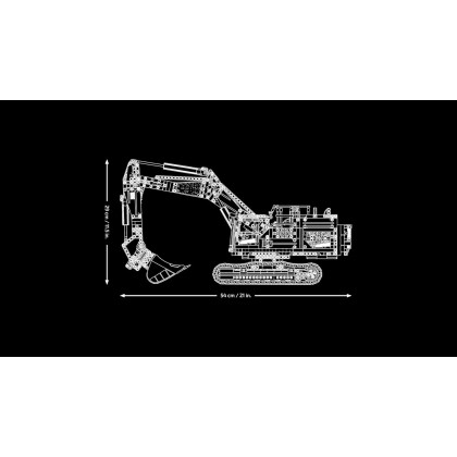 LEGO Technic 42215 - Escavatore Volvo EC500 Hybrid
